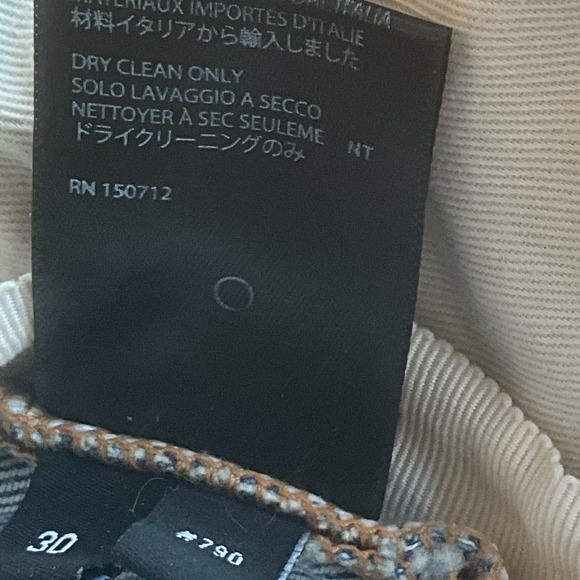 AMIRI: Men's Slim Fit Tie Dye Art Patch Jeans - 30 - Picture 5 of 7